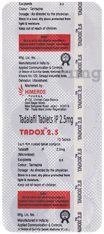 Tadox 2.5 Tablet image