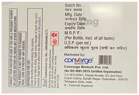 Oxihalt Glutathione with Vitamin C Oral Solution