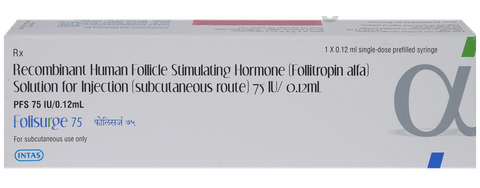 Folisurge 75 Injection image Folisurge 75 Injection image