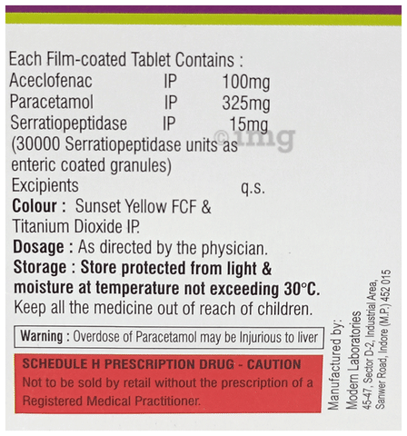 Flemicare-SP Tablet image