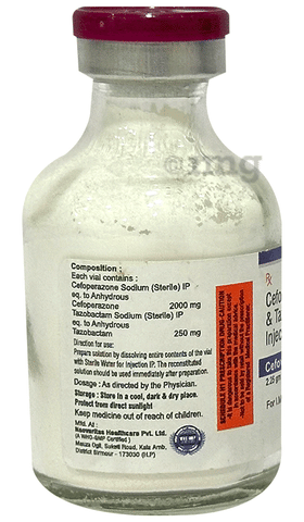 Cefoveri-TZ 2.25gm Injection image