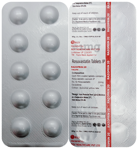 Razoprin 20 Tablet image