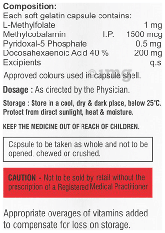 Foltix DHA Softgel Capsule