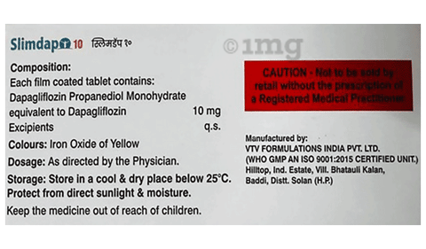 Slimdap 10 Tablet image Slimdap 10 Tablet image