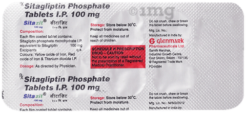 Sitazit 100mg Tablet image