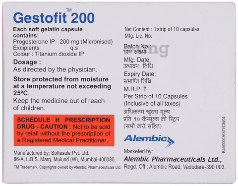 Gestofit 200 Capsule
