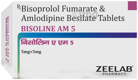Bisoline AM 5 Tablet image Bisoline AM 5 Tablet image