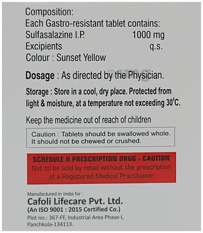 Sulfatyle 1000 Tablet image
