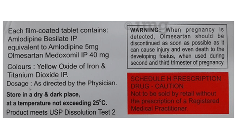 Olmat 40 AM Tablet image