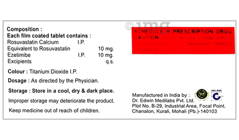 Rosuwise EZ 10 Tablet image Rosuwise EZ 10 Tablet image