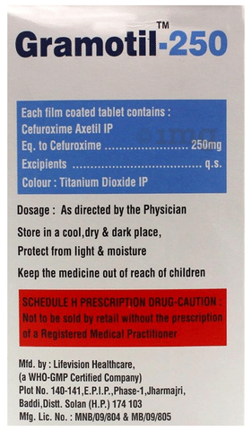 Gramotil 250 Tablet image