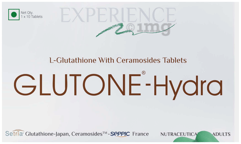 Glutone Hydra Tablet: Buy strip of 10.0 tablets at best price in India
