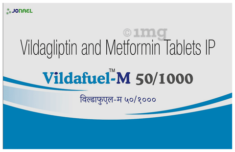 Vildafuel - M 50/1000 Tablet image Vildafuel - M 50/1000 Tablet image