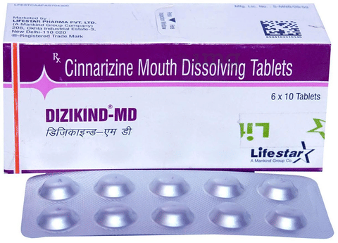 Dizikind 25mg Tablet MD image Dizikind 25mg Tablet MD image