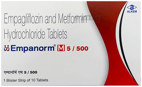Empanorm M 5/500 Tablet image Empanorm M 5/500 Tablet image