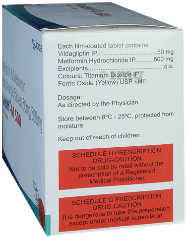 Valdiff-M 500 Tablet image