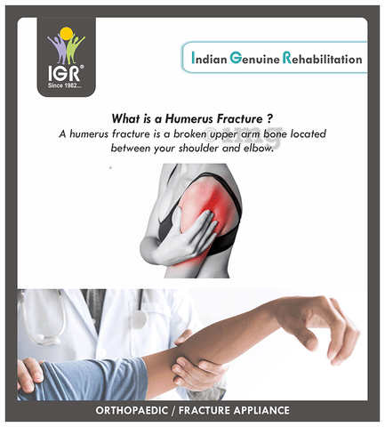 IGR Humerus Brace Grey Large image IGR Humerus Brace Grey Large image