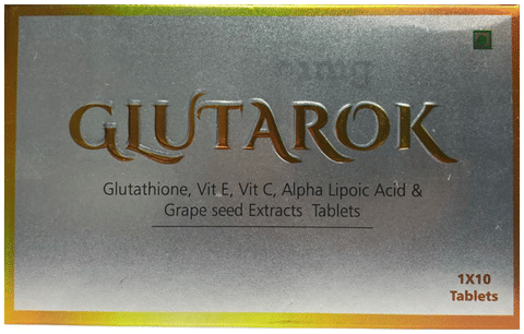 Glutarok Tablet: Buy strip of 10.0 tablets at best price in India