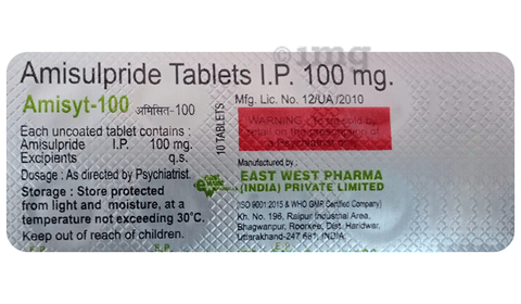 Amisyt 100mg Tablet image Amisyt 100mg Tablet image
