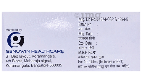 Ketrogen-DT Tablet image