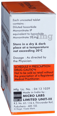 Nitrofix 20 Tablet image