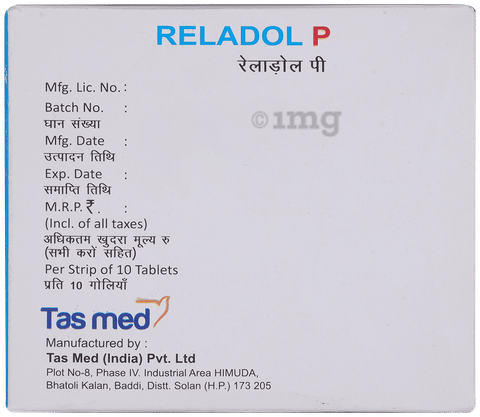 Reladol P 150mg/325mg Tablet image