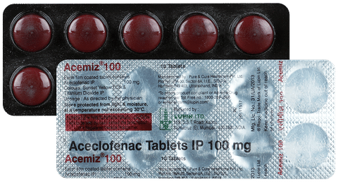 Acemiz 100mg Tablet: View Uses, Side Effects, Price and Substitutes