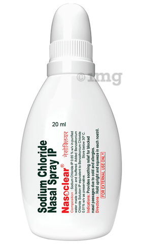 NASOclear Saline Nasal Spray Provides Relief From Nasal