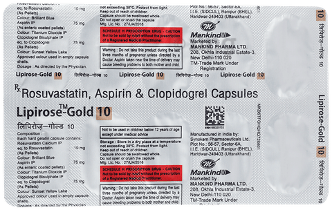 Lipirose-Gold 10 Capsule image