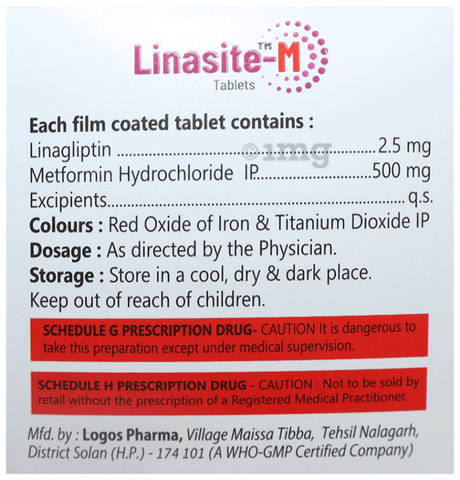 Linasite-M Tablet image Linasite-M Tablet image