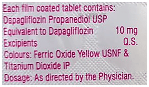 Dapabite 10mg Tablet image