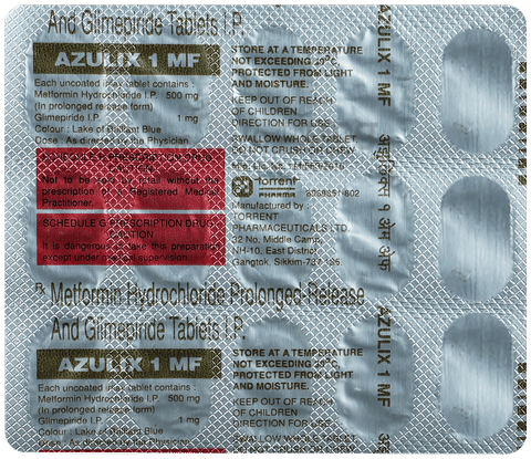 Azulix 1 MF Tablet PR image