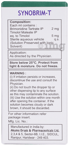 Synobrim-T Eye Drops
