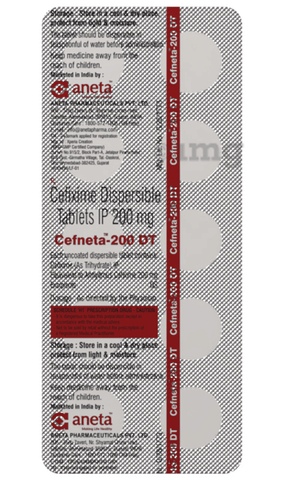 Cefneta 200 DT Tablet image