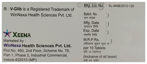 V-Glib MD 0.2 Tablet