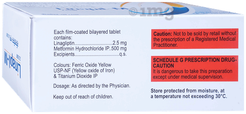 Linapil-M 2.5/500 Tablet image