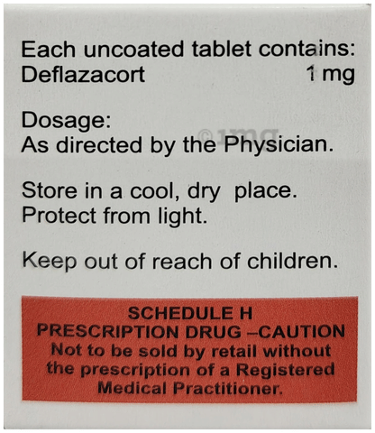 Defcort 1mg Tablet image