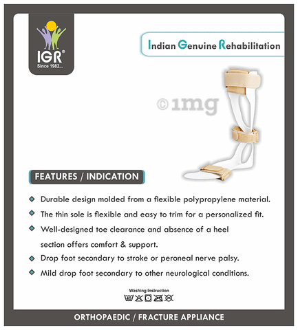 IGR Foot Drop Splint Small Right image IGR Foot Drop Splint Small Right image