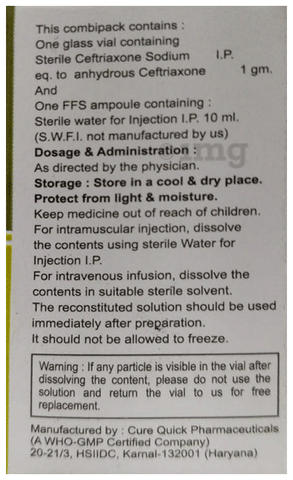 Saftax 1000 Injection image Saftax 1000 Injection image