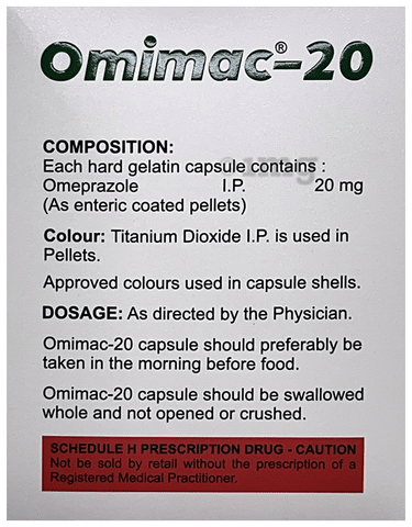 Omimac 20 Capsule