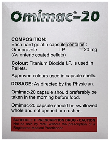 Omimac 20 Capsule image