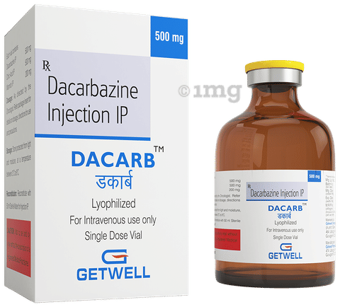 Dacarb 500mg Injection image