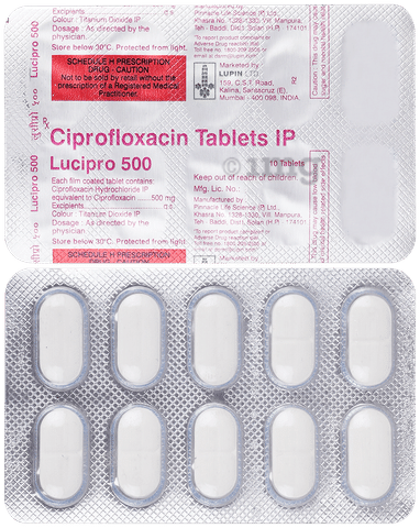 ciprofloxacin tablet 1mg
