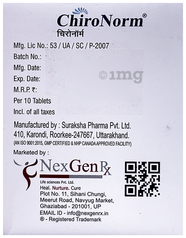 Chironorm Tablet