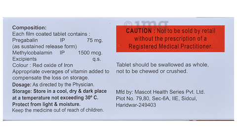 Fixonerve-PG Tablet SR image