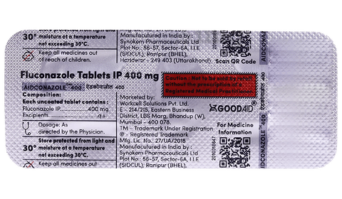 Aidconazole 400 Tablet image