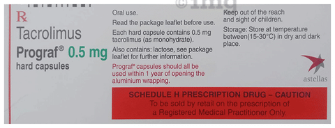 PROGRAF 0.5mg Hard Capsule