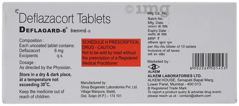 Deflagard 6mg Tablet image