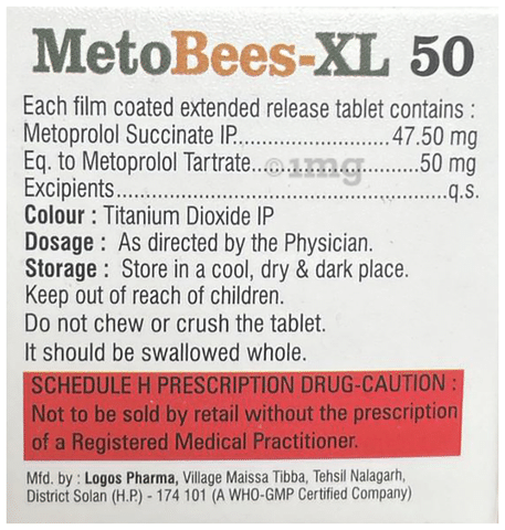 Metobees XL 50 Tablet