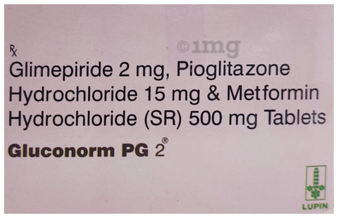 Gluconorm PG 2 Tablet SR image Gluconorm PG 2 Tablet SR image
